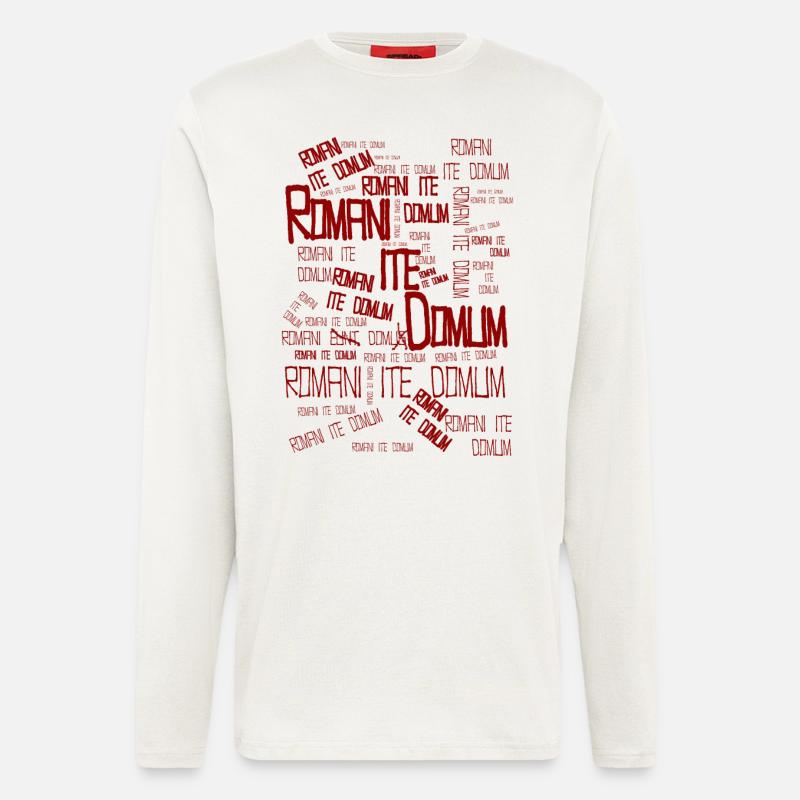 romani ite domum - Longsleeve - made by SPREAD  - OFF WHITE