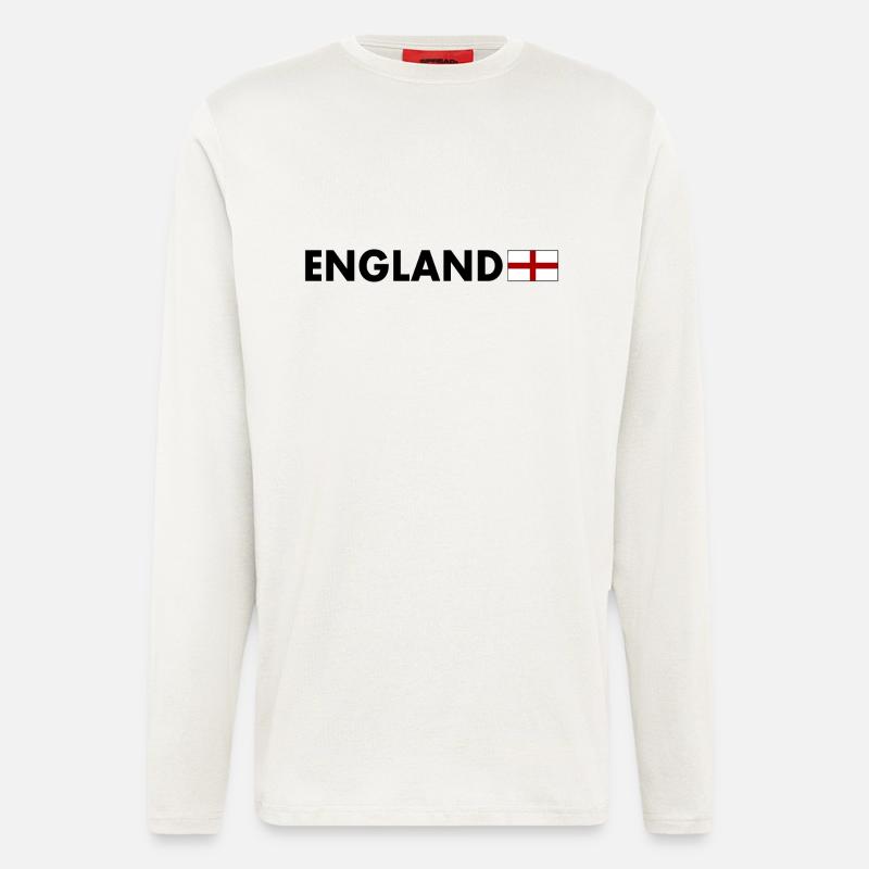 England - Langarmshirt - made by SPREAD  - OFF WHITE