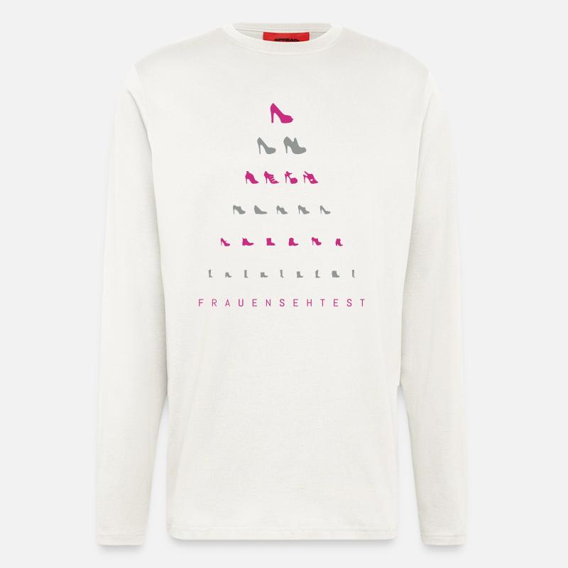 Frauensehtest - Langarmshirt - made by SPREAD  - OFF WHITE
