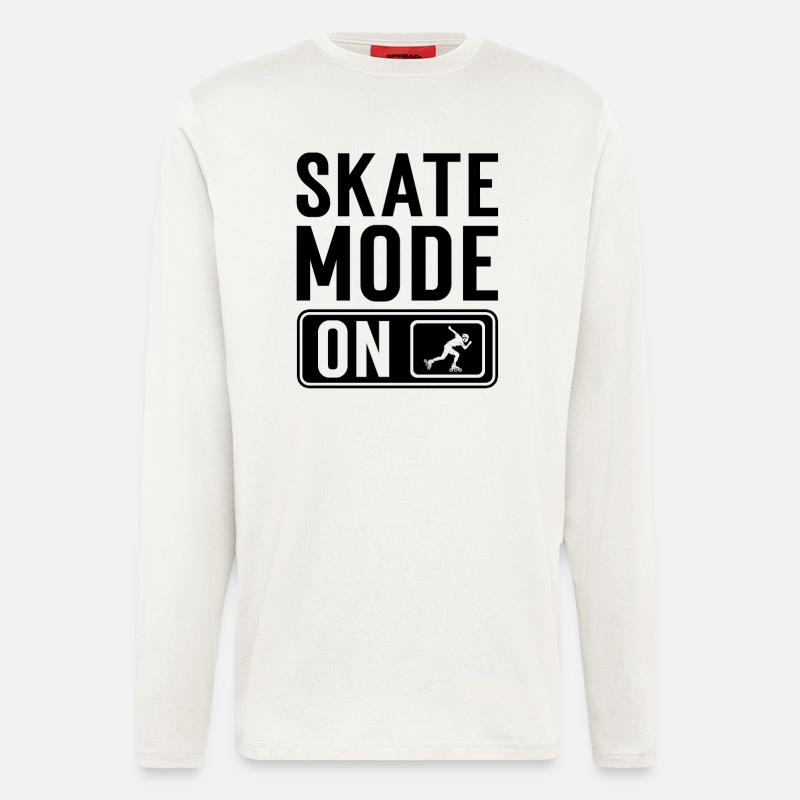 Roller skating - Longsleeve - made by SPREAD  - OFF WHITE