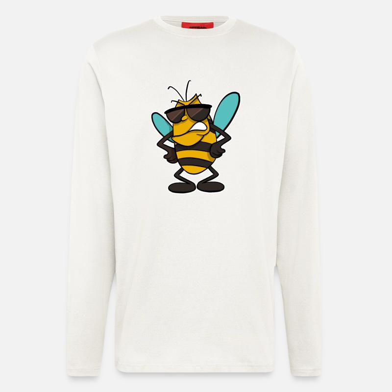 Bee - Longsleeve - made by SPREAD  - OFF WHITE