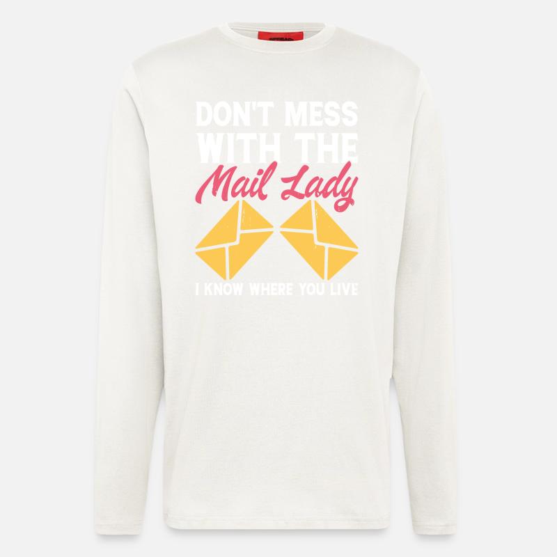 Postman Postman Postman - Longsleeve - made by SPREAD  - OFF WHITE