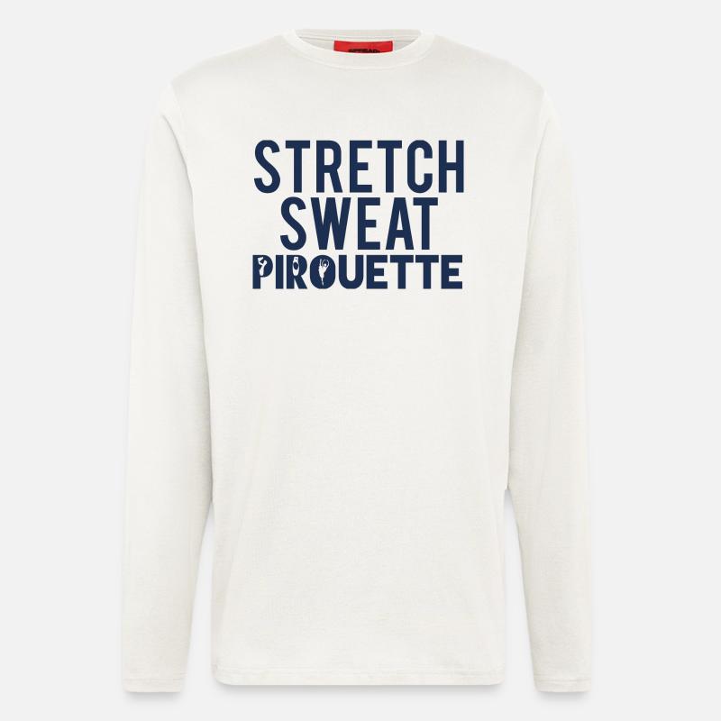 Ballet Gift Stretch - Sweat - Pirouette - Longsleeve - made by SPREAD  - OFF WHITE