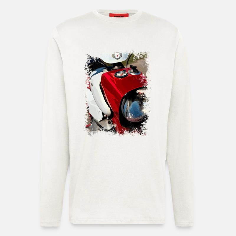 Zweitaktlegende - Langarmshirt - made by SPREAD  - OFF WHITE