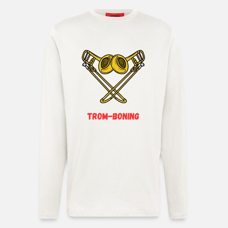 Trom-Beinen - Langarmshirt - made by SPREAD  - OFF WHITE