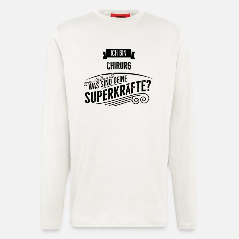 Chirurg - Langarmshirt - made by SPREAD  - OFF WHITE