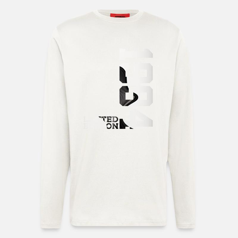 ÉDITION LIMITÉE 32E ANNIVERSAIRE 1994 - Manches longues bio décontracté fabriqué en UE - OFF WHITE