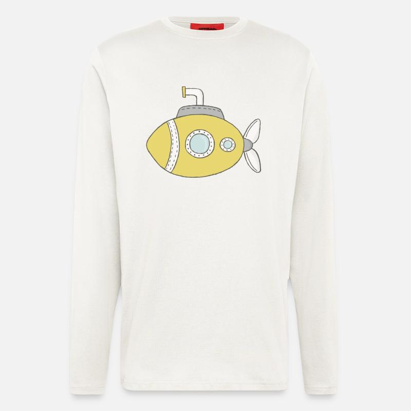 U-Boot - Langarmshirt - made by SPREAD  - OFF WHITE
