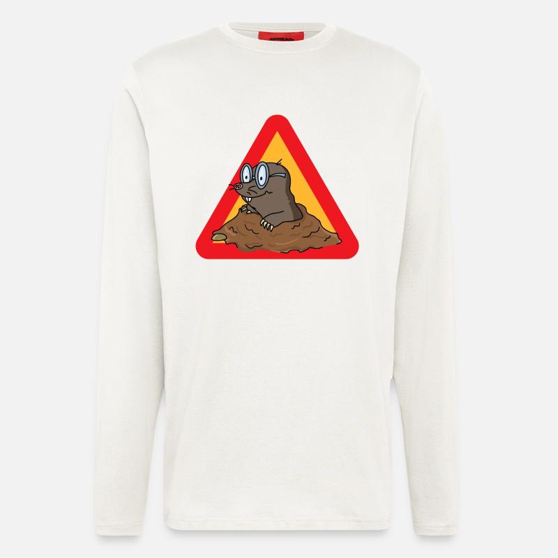 mole - Longsleeve - made by SPREAD  - OFF WHITE