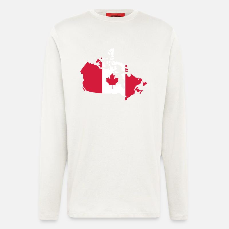 Canada - Longsleeve - made by SPREAD  - OFF WHITE