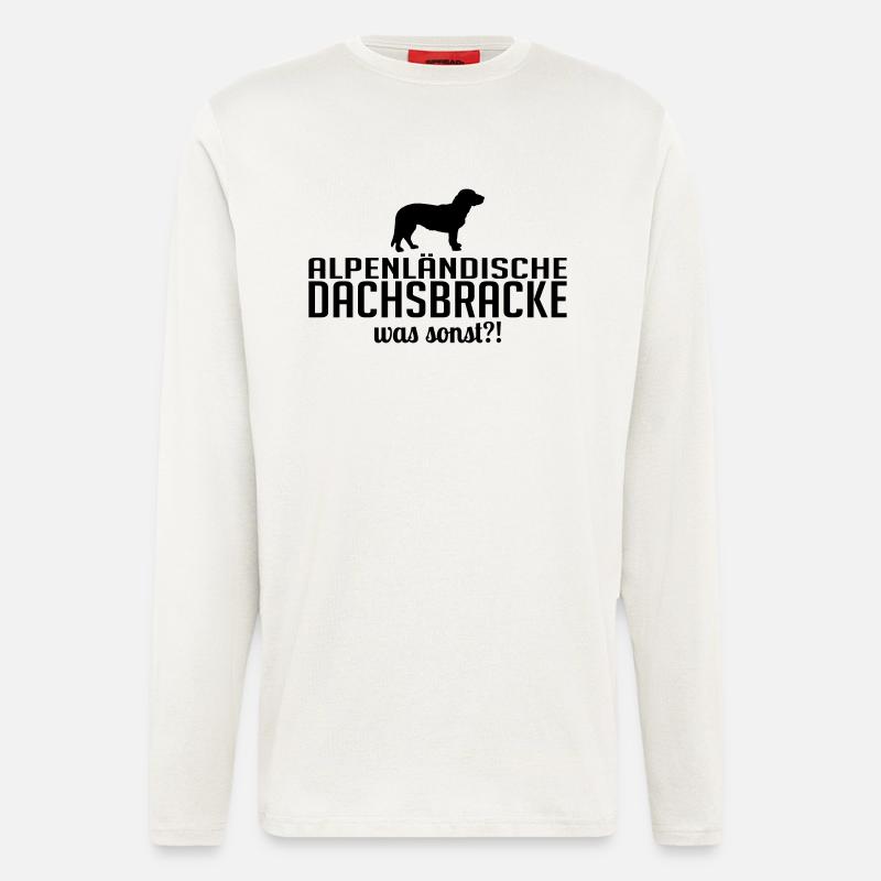 ALPINE DACHSBRACKE what else - Longsleeve - made by SPREAD - OFF WHITE