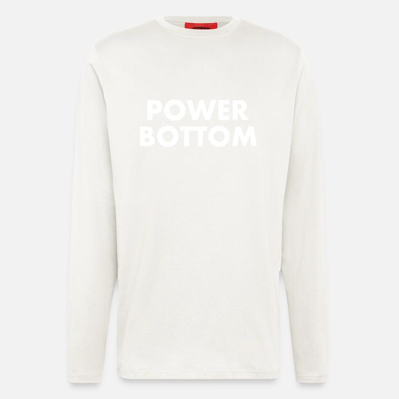 Power bottom - Langarmshirt - made by SPREAD  - OFF WHITE