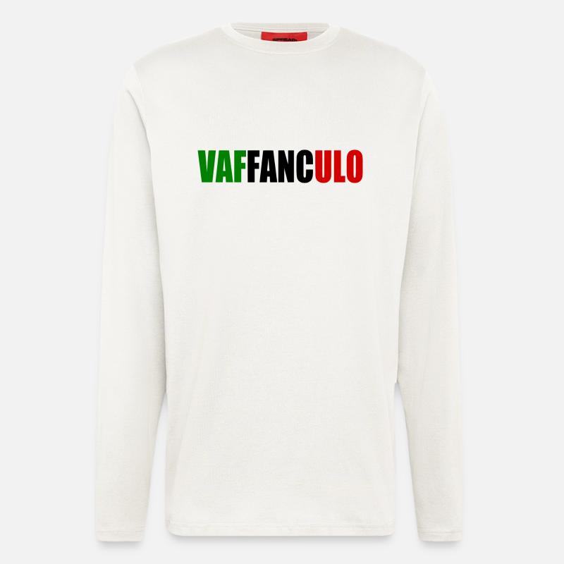 Vaffanculo - Langarmshirt - made by SPREAD  - OFF WHITE