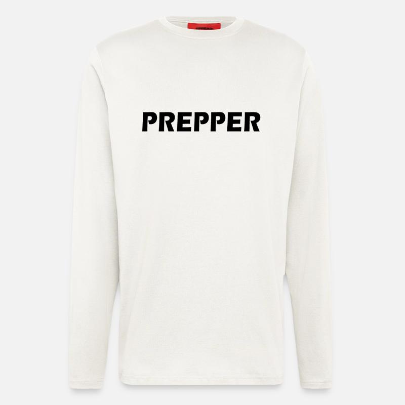 Prepper - Langarmshirt - made by SPREAD  - OFF WHITE