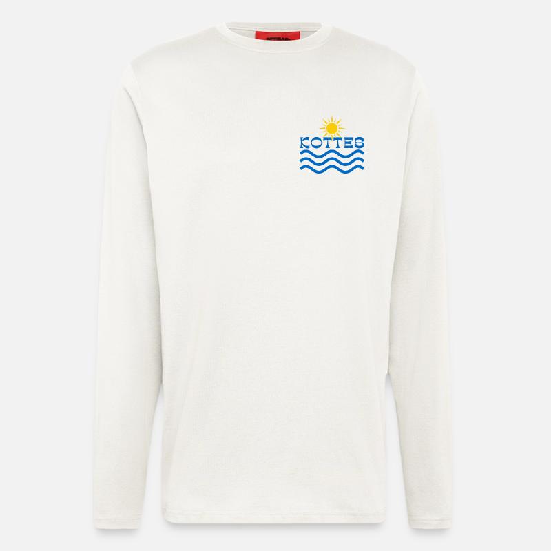 Kottes Sun Waves - Longsleeve - made by SPREAD - OFF WHITE