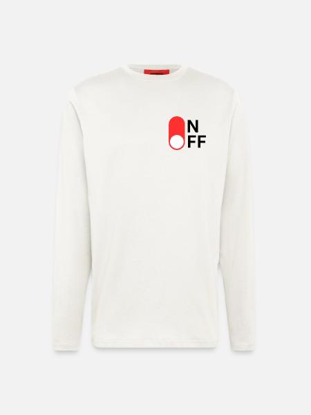 ON/OFF mode - Longsleeve - made by SPREAD - OFF WHITE
