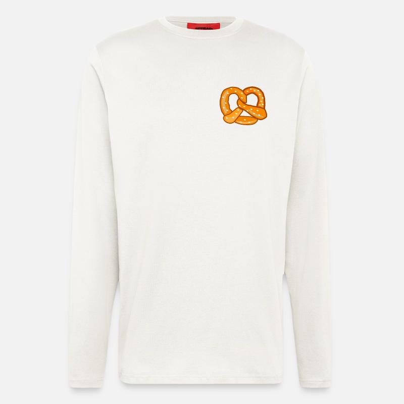 Brezel - Langarmshirt - made by SPREAD  - OFF WHITE