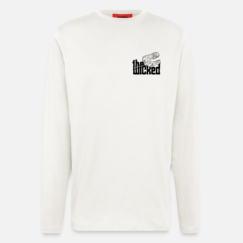 Skull Logo - light collection - Longsleeve - made by SPREAD - OFF WHITE