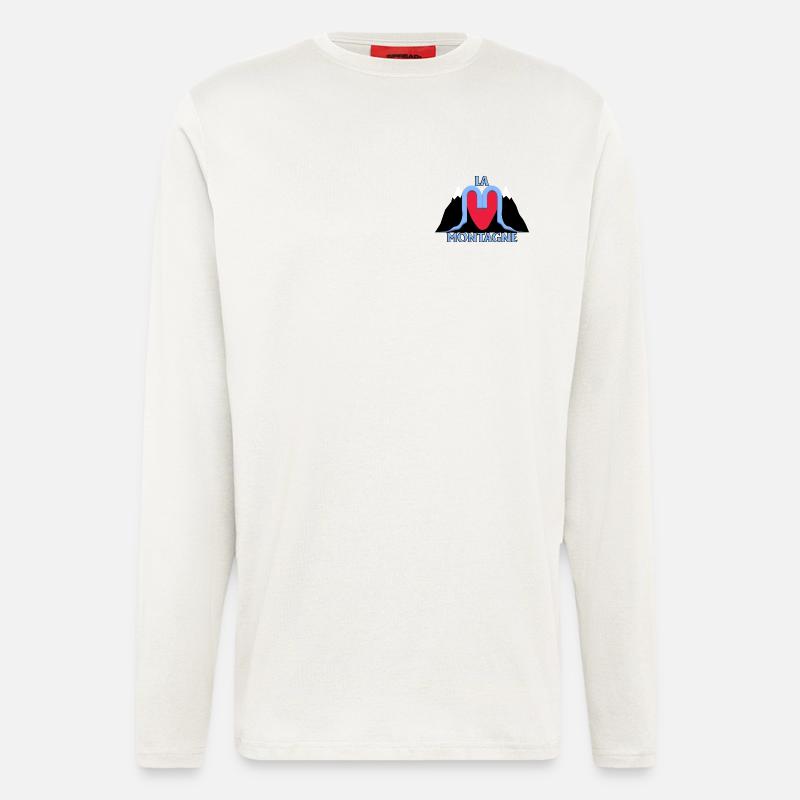 Der Berg - Langarmshirt - made by SPREAD  - OFF WHITE