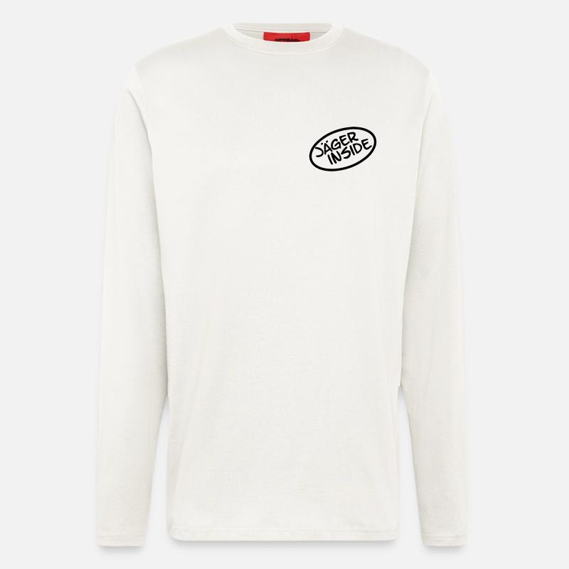 Hunter Inside - Longsleeve - made by SPREAD  - OFF WHITE