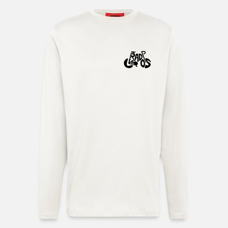 Bicycle - Never Wheelless - Longsleeve - made by SPREAD  - OFF WHITE