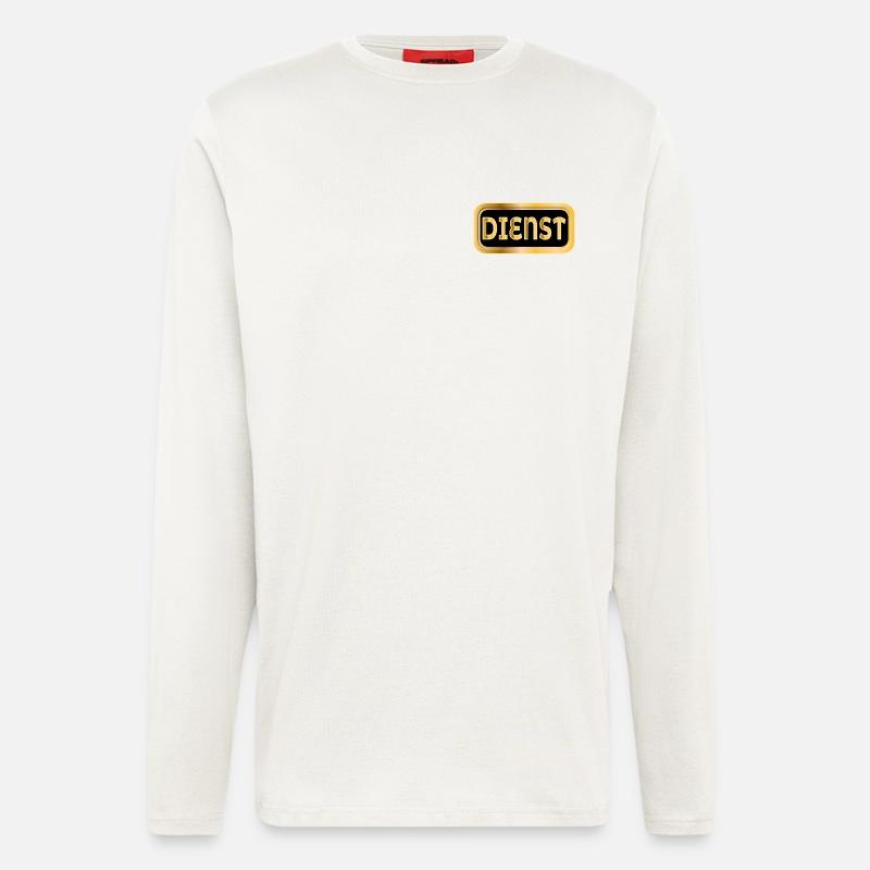 DIENST ARBEIT BERUFE KARRIERE - Langarmshirt - made by SPREAD  - OFF WHITE