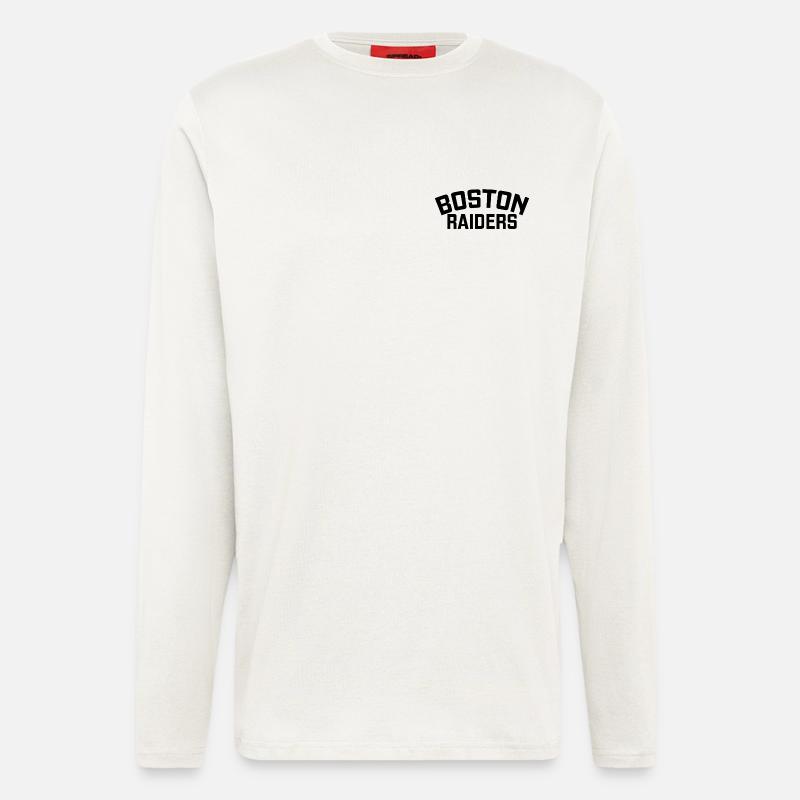 Boston Raiders - Longsleeve - made by SPREAD  - OFF WHITE