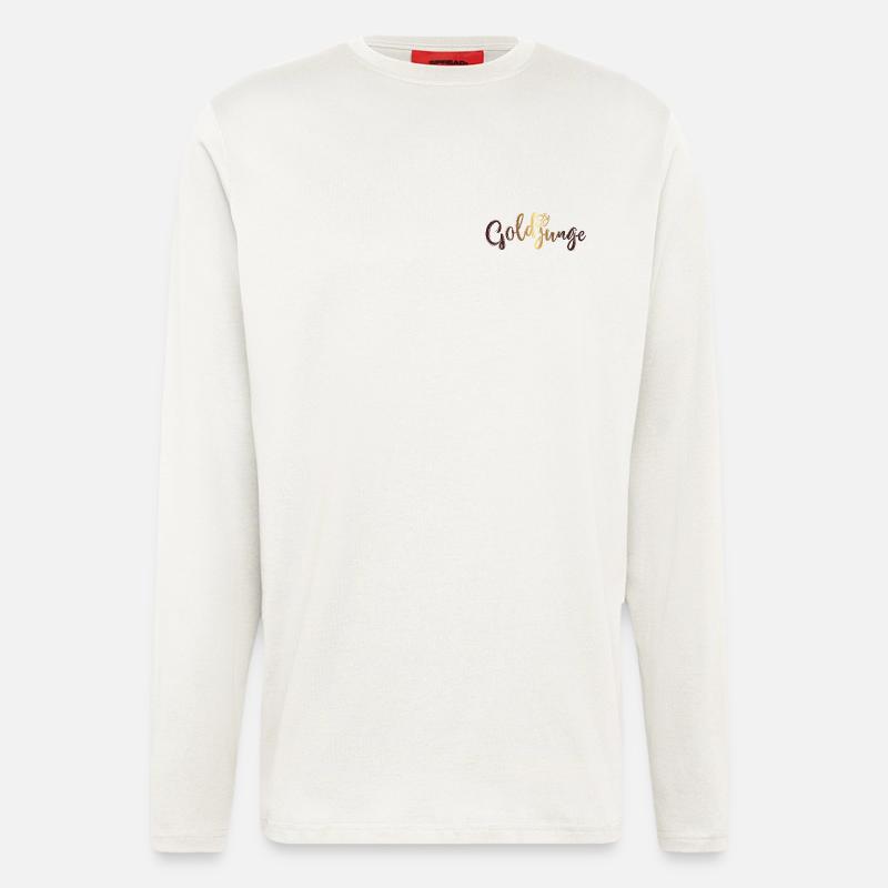 Goldjunge Basic Gold - Langarmshirt - made by SPREAD  - OFF WHITE