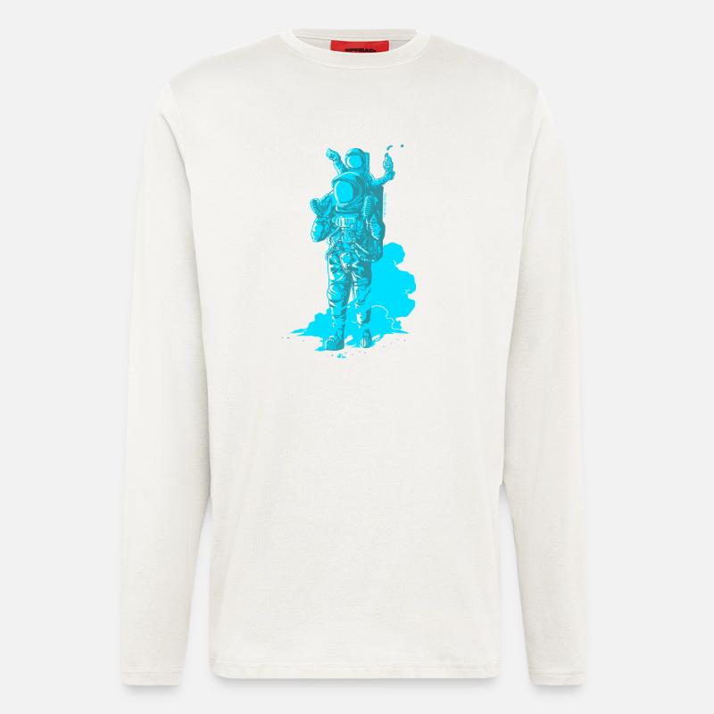 Onwards, Raum Dad! - Langarmshirt - made by SPREAD  - OFF WHITE