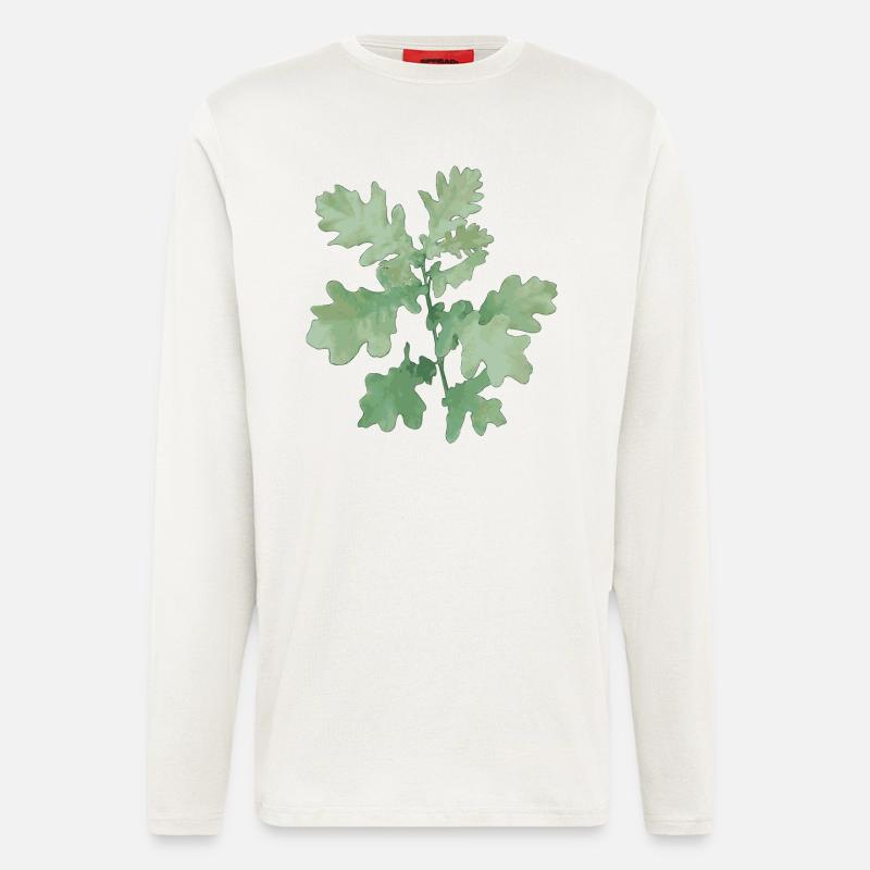Bright Oak - Helle Eiche - Langarmshirt - made by SPREAD  - OFF WHITE