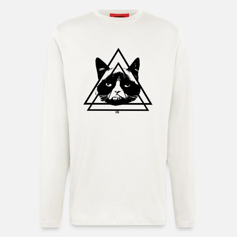 Cat. - Longsleeve - made by SPREAD  - OFF WHITE