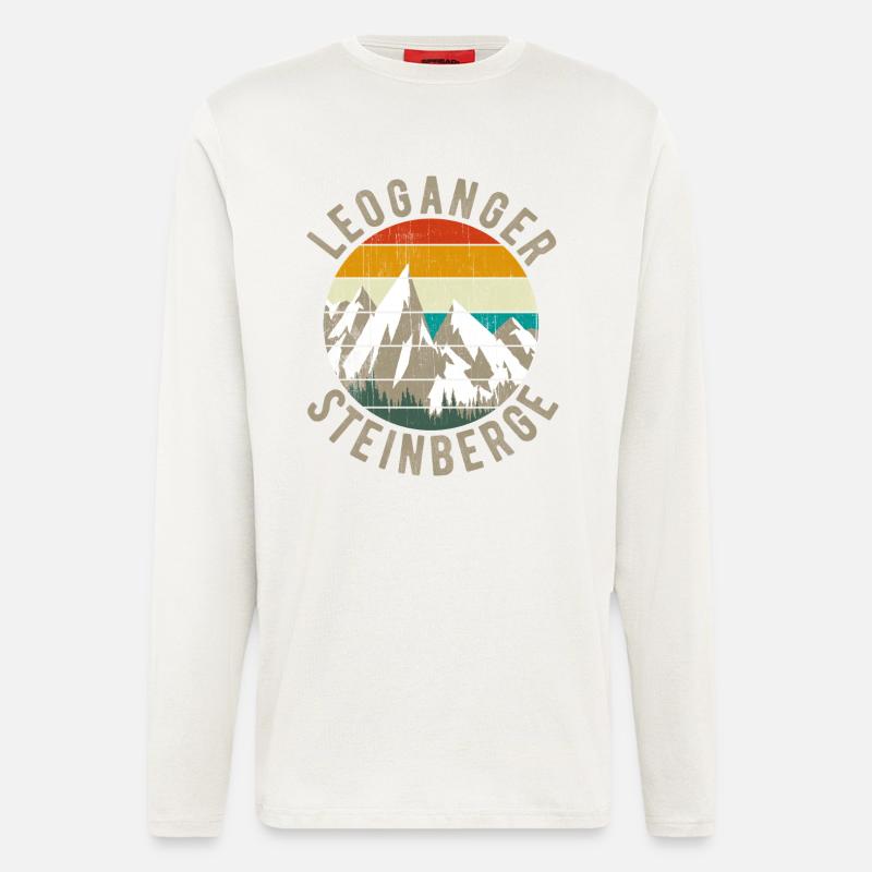 Leoganger Steinberge Leogang Holidays Austria - Longsleeve - made by SPREAD - OFF WHITE