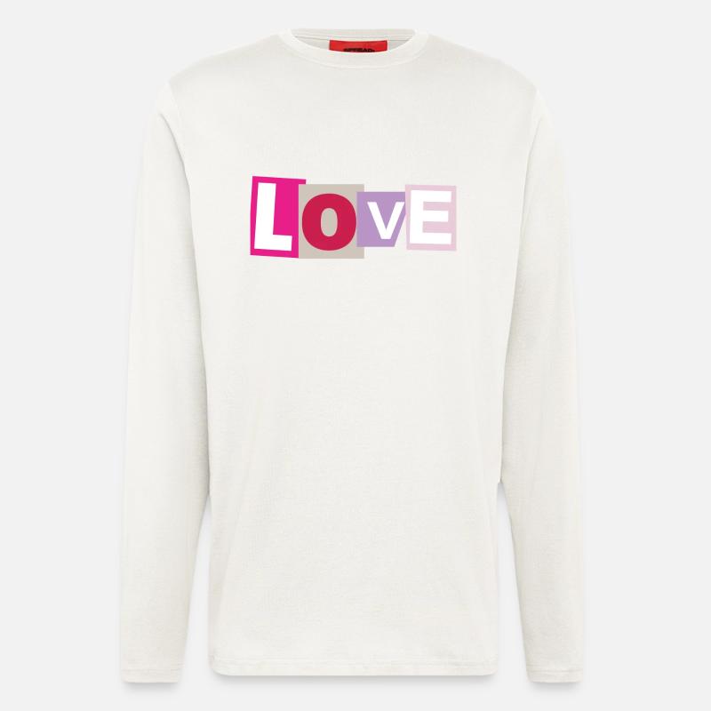 Liebe - Langarmshirt - made by SPREAD  - OFF WHITE