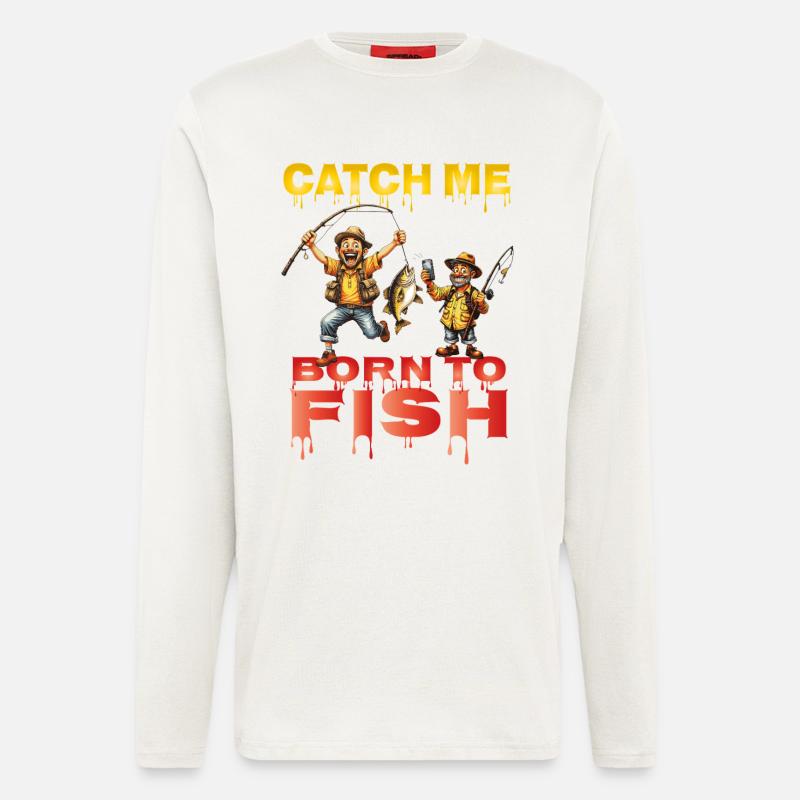 Catch_me_ - Longsleeve - made by SPREAD  - OFF WHITE
