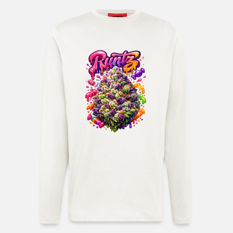 Runtz Candy Graffiti Kunstdruck - Langarmshirt - made by SPREAD  - OFF WHITE