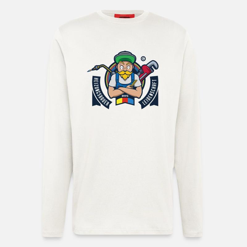 Element 3logo4000 - Langarmshirt - made by SPREAD  - OFF WHITE