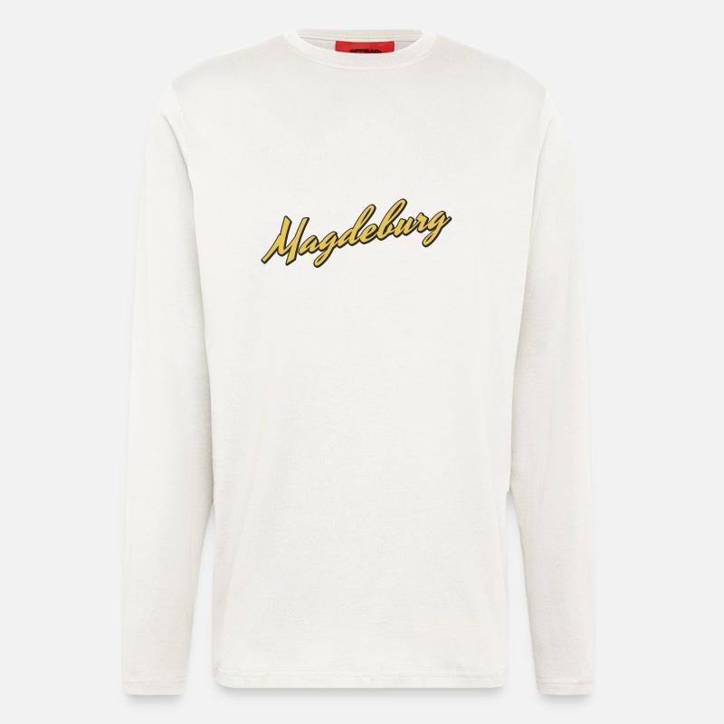 Magdeburg - Langarmshirt - made by SPREAD - OFF WHITE