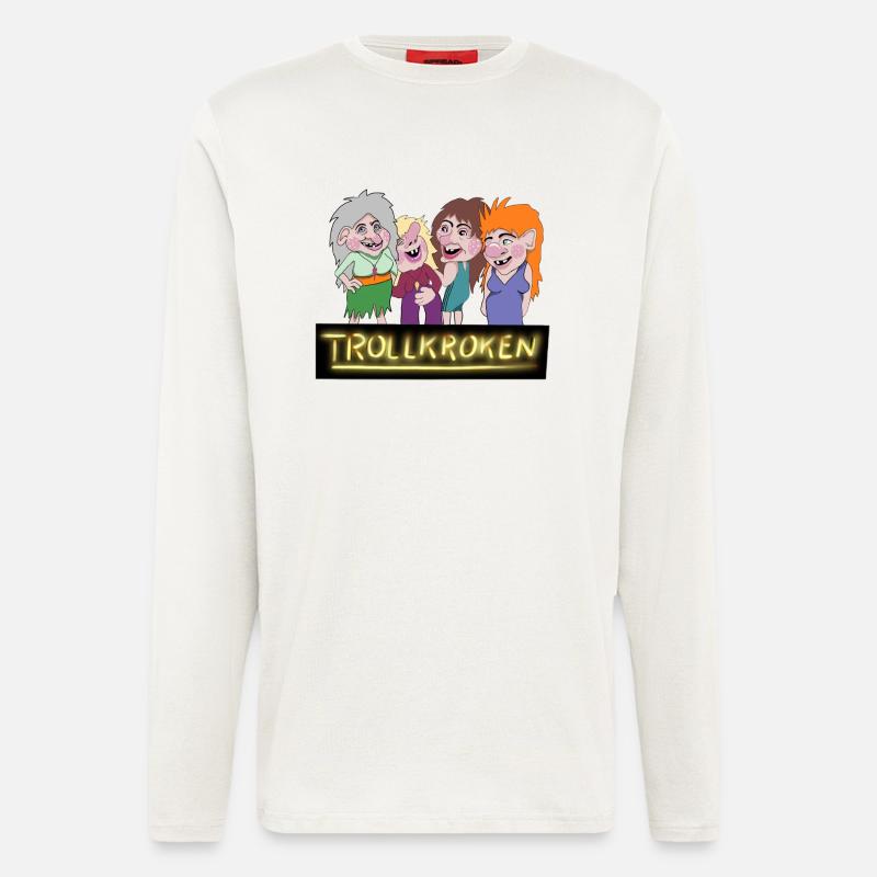 Troll hook - Longsleeve - made by SPREAD  - OFF WHITE