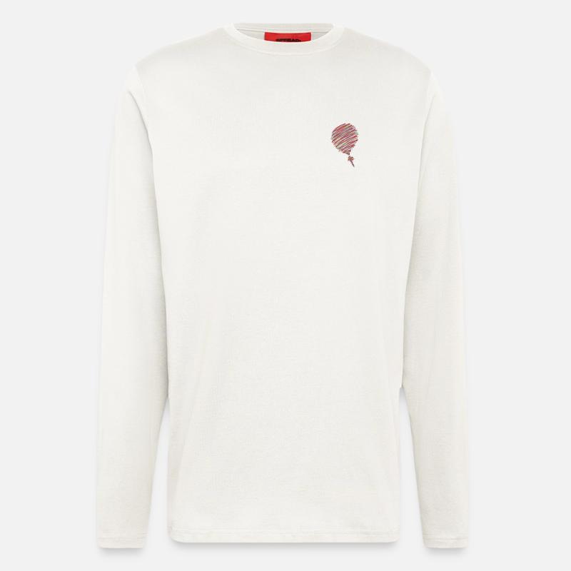 Neon Scribble Balloon – Pop Art Sketch - Longsleeve - made by SPREAD  - OFF WHITE