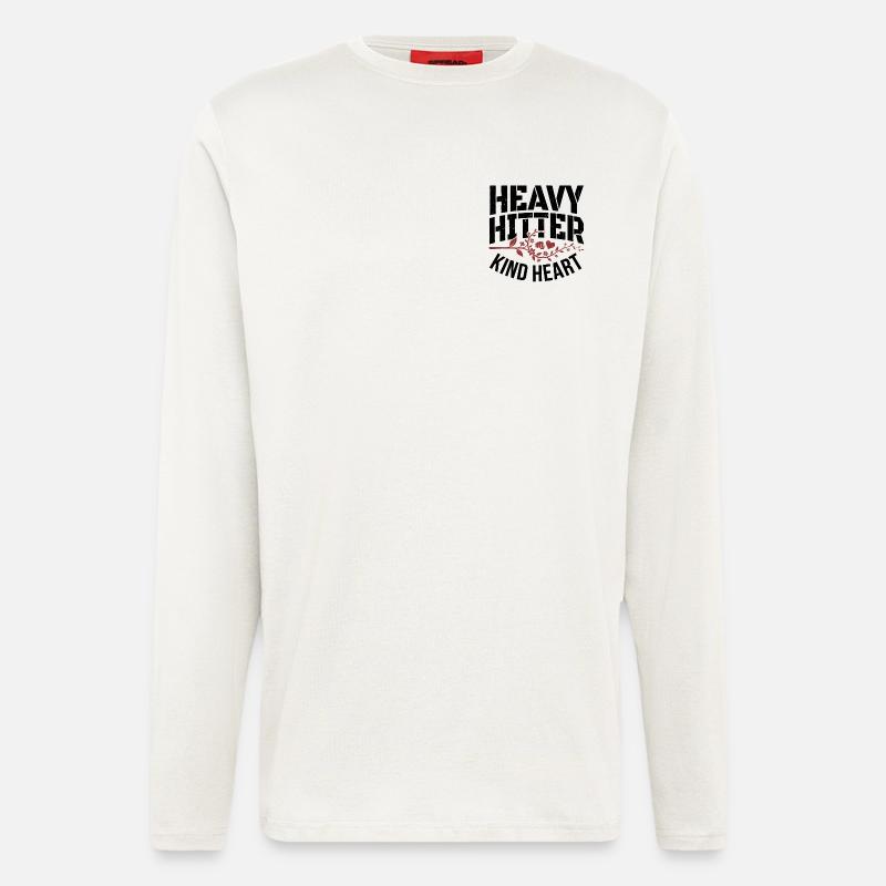 Heavy Hitter - Langarmshirt - made by SPREAD - OFF WHITE