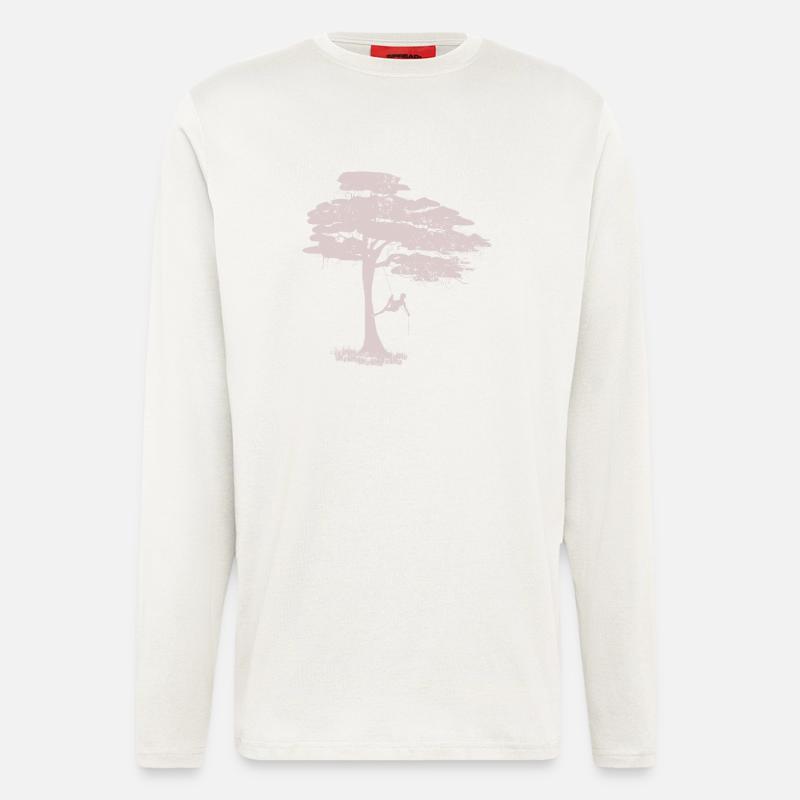 Tree climber - Longsleeve - made by SPREAD  - OFF WHITE