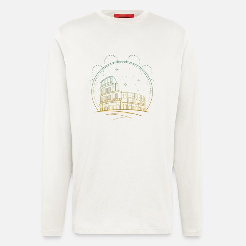 Rom - Langarmshirt - made by SPREAD  - OFF WHITE