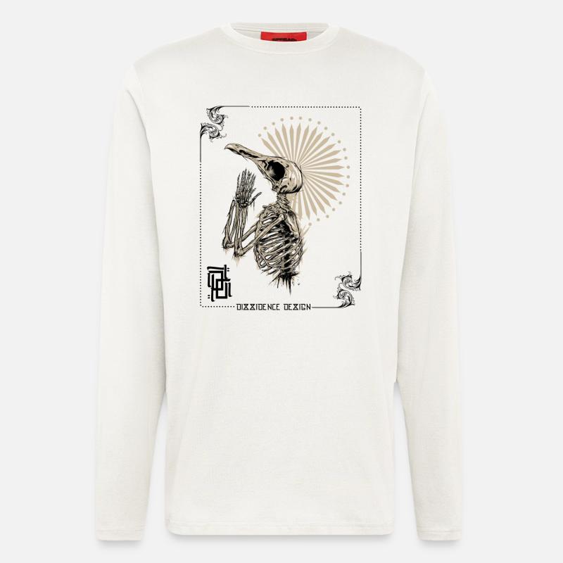 Dark Raven - Longsleeve - made by SPREAD  - OFF WHITE