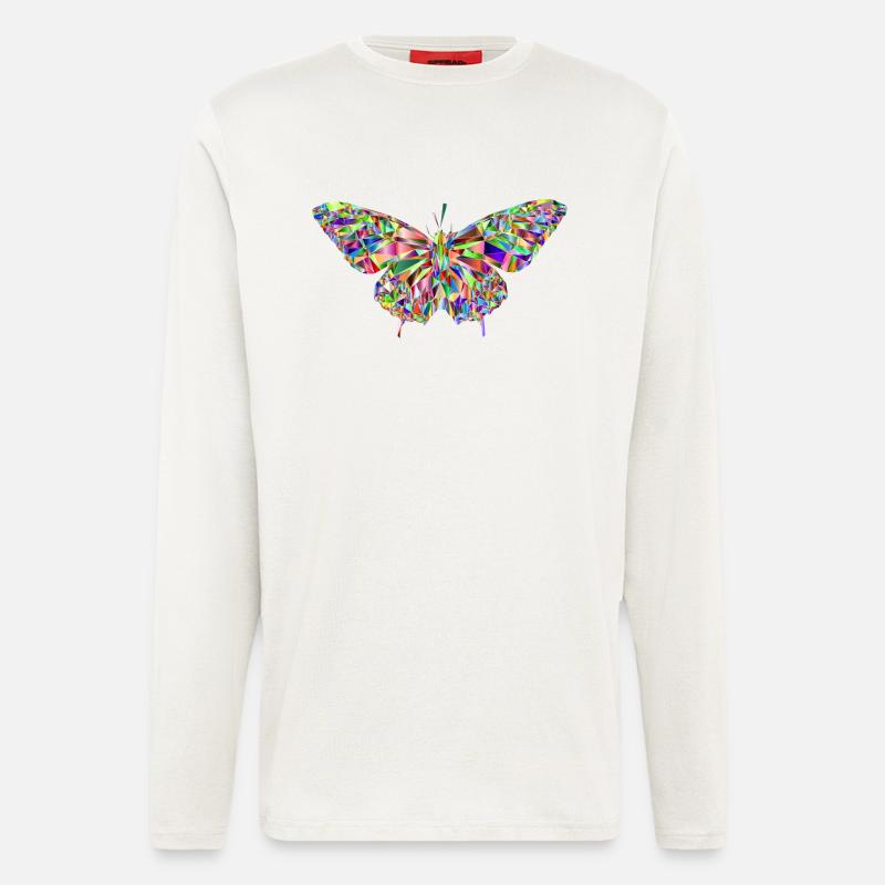 Butterfly - Langarmshirt - made by SPREAD  - OFF WHITE