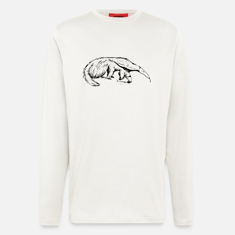 ant-eater - Longsleeve - made by SPREAD  - OFF WHITE