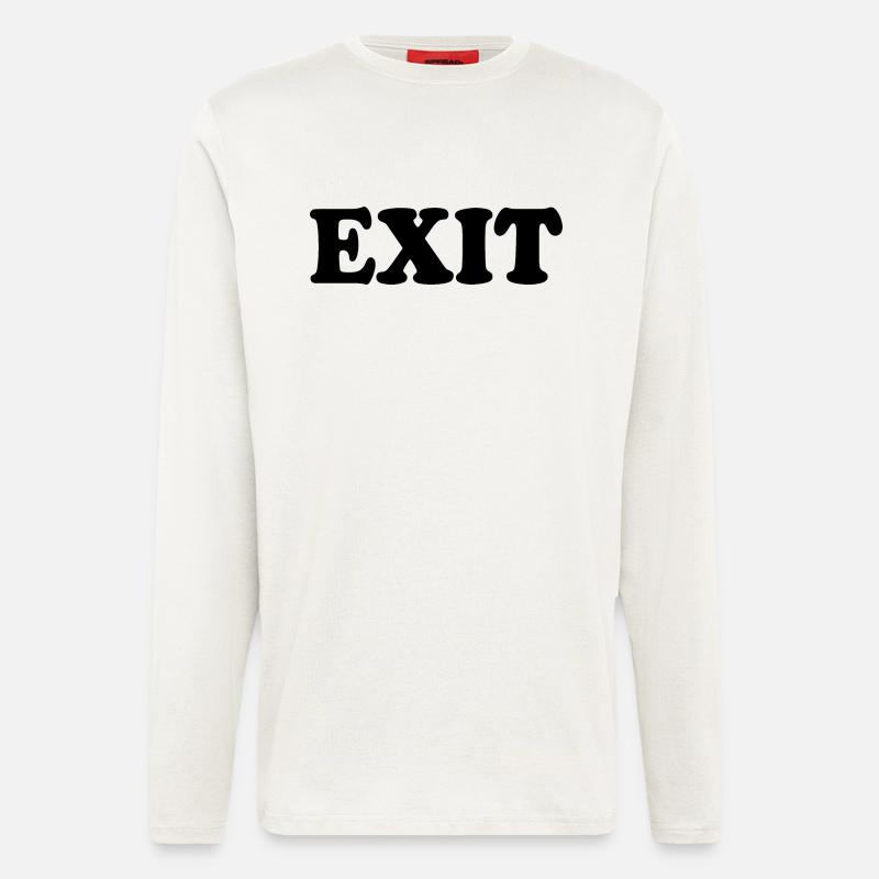 Exit - Longsleeve - made by SPREAD  - OFF WHITE