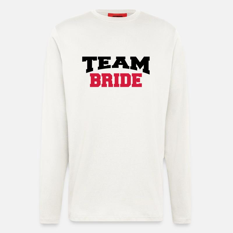 Team Bride - Longsleeve - made by SPREAD  - OFF WHITE
