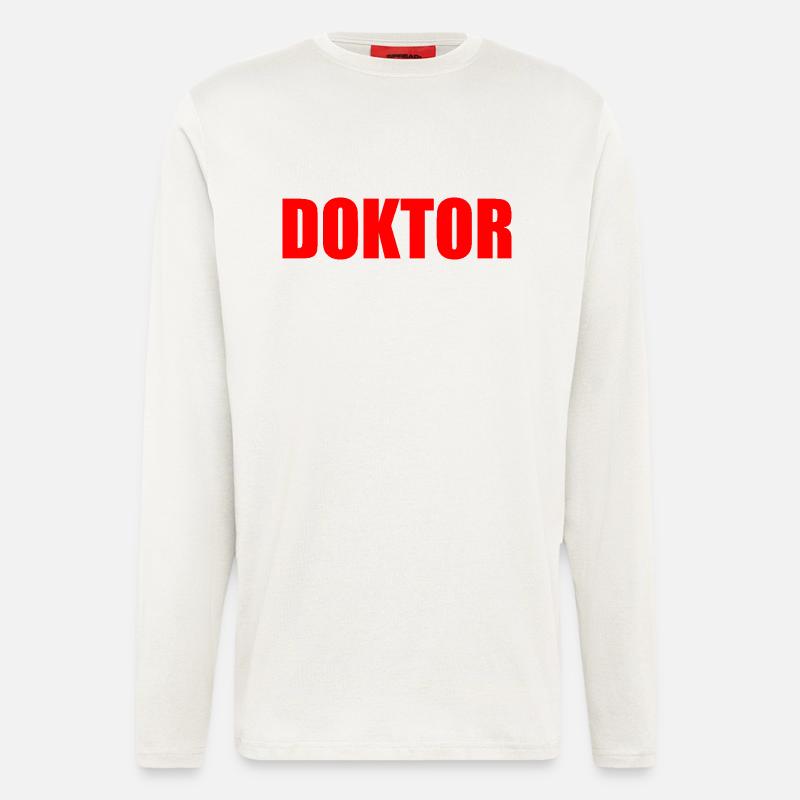Doktor - Langarmshirt - made by SPREAD  - OFF WHITE