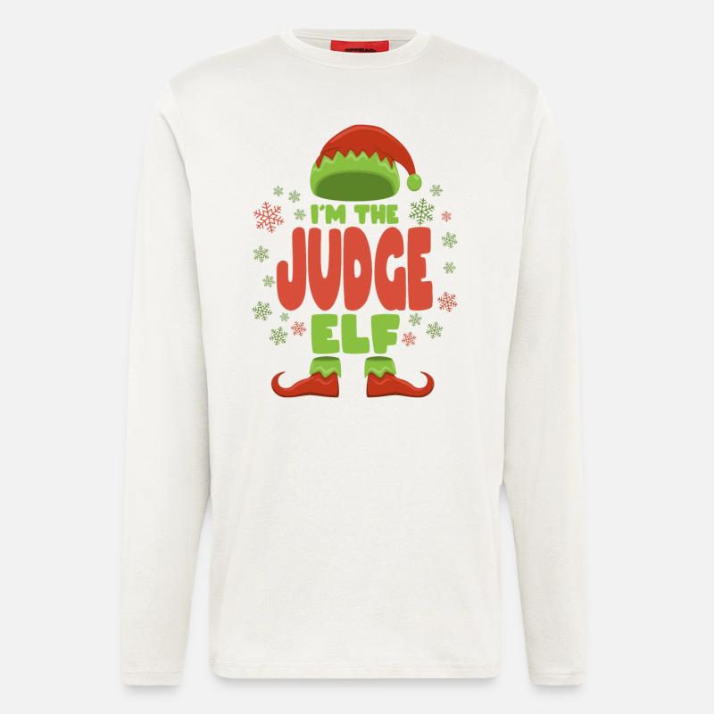 Richter Weihnachtself - Langarmshirt - made by SPREAD - OFF WHITE