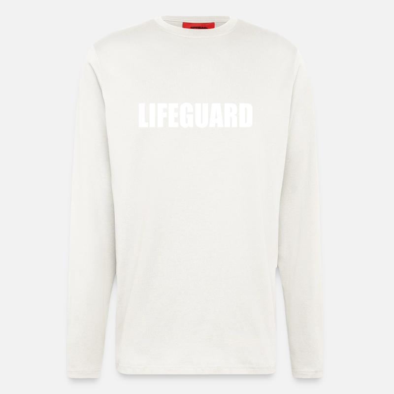 lifeguard - Langarmshirt - made by SPREAD  - OFF WHITE
